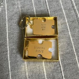 “Missing Piece” Matching Keychains
